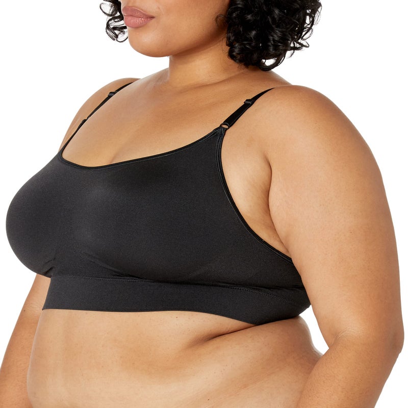 Warner's womens Comfort T Shirt Bra, Black, Medium US - Image 1